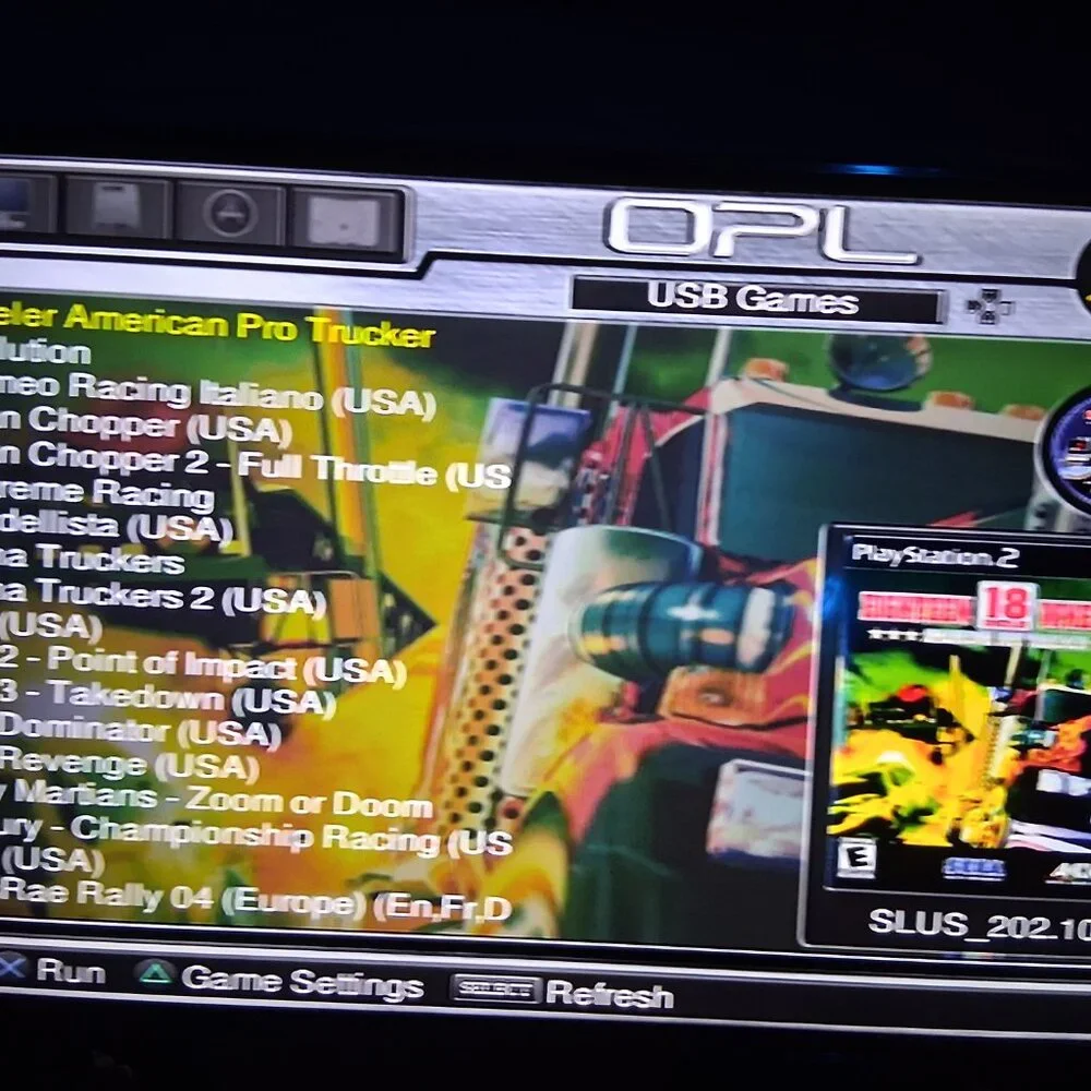 512GB, SSD for PS2 with Racing Collection